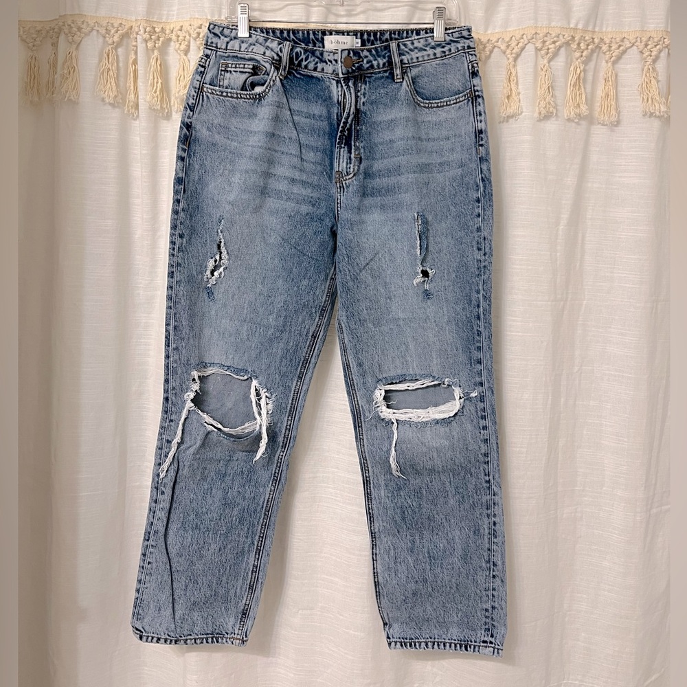 Bohme distressed boyfriend jeans size 30